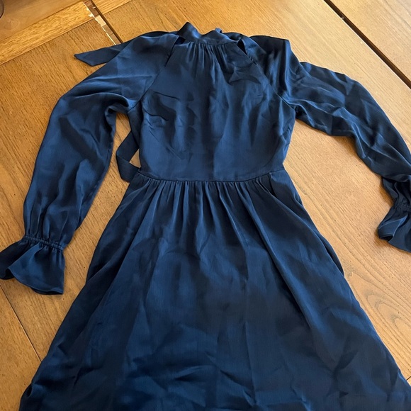 Ted Baker Midnight Blue Midi Dress - Picture 1 of 3